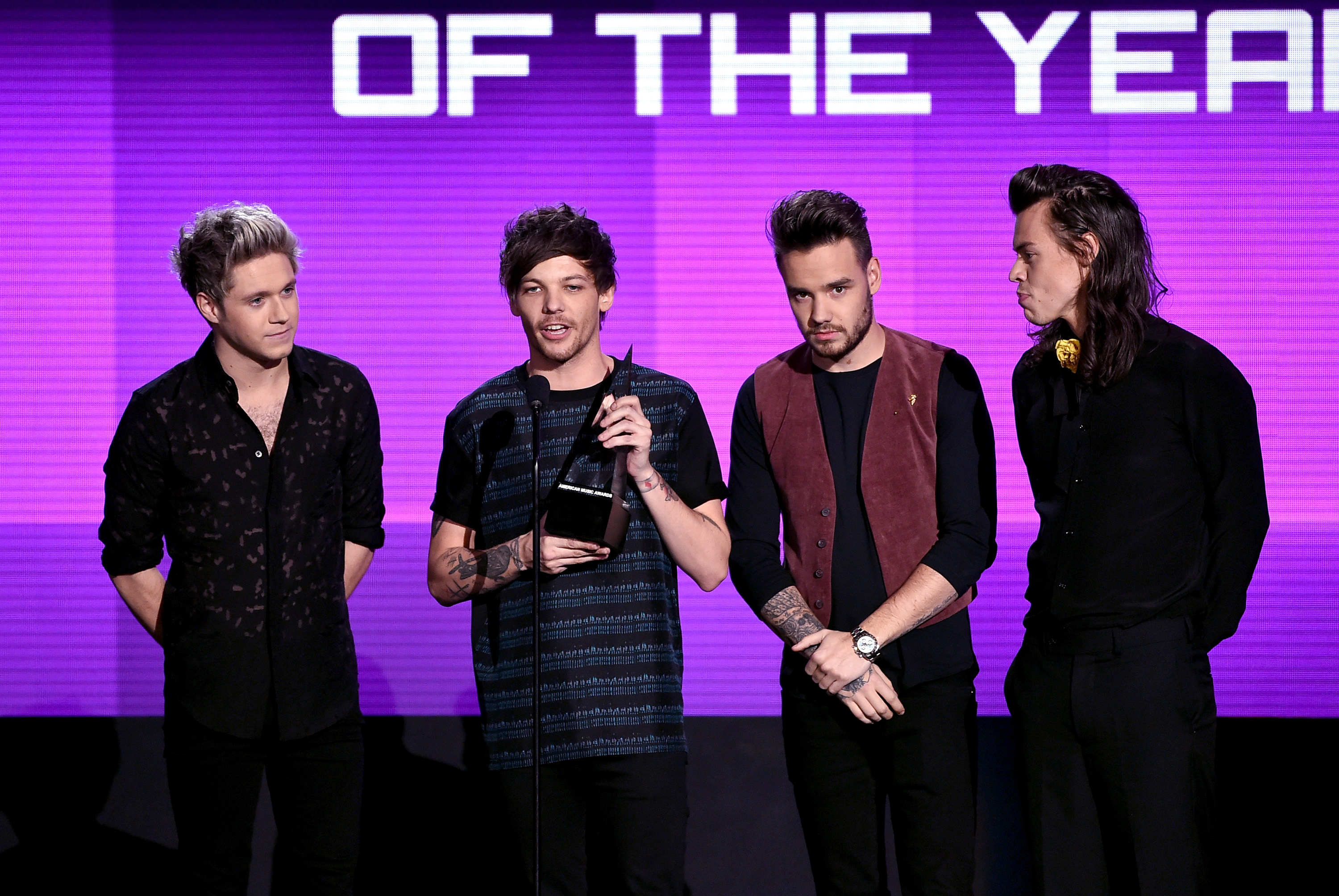 1D Bags Best Artist Award at AMAs