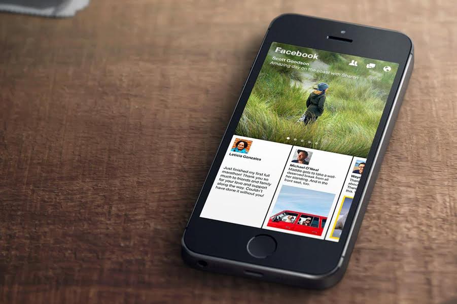 facebook news reading app
