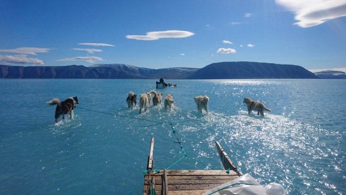 Greenland Ice Melts