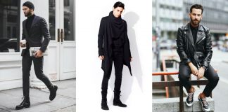 black clothing