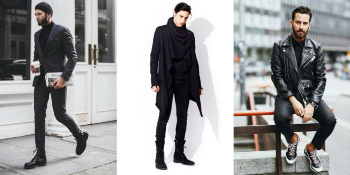 black clothing
