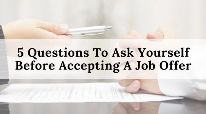 Job offer