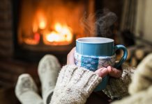 stay warm in winters