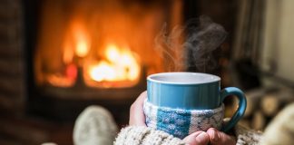 stay warm in winters