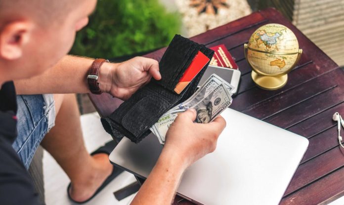 spending money