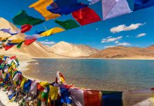 Pangong Tso Lake, indian