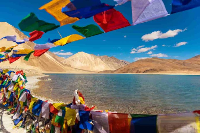 Pangong Tso Lake, indian