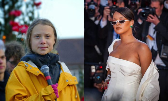 Rihanna, Greta Thunberg