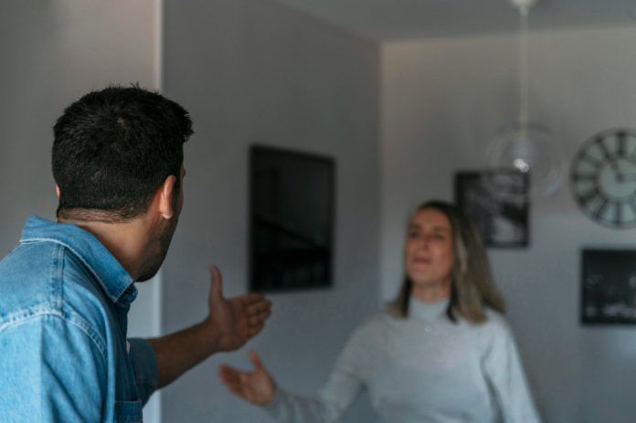 couple fighting