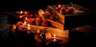 Diwali tv set