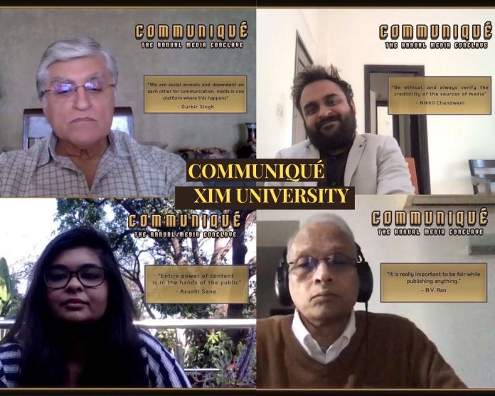 COMMUNIQUÉ xim university