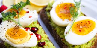 Cook eggs